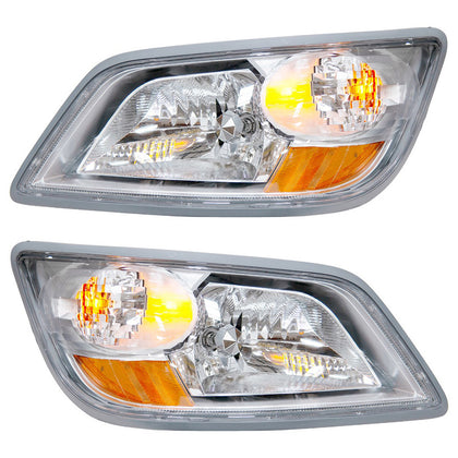 United Pacific - Headlight Assembly For 2006-2014 Hino Medium Duty Truck (Driver or Passenger Side)