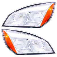 United Pacific - Chrome LED Headlight For 2018-2024 Freightliner Cascadia (Driver or Passenger Side)