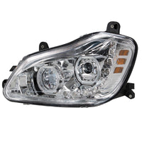 United Pacific - Chrome 10 LED Headlight for 2013-2021 Kenworth T680 (Driver or Passenger Side)