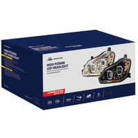 United Pacific - Chrome 10 LED Headlight for 2013-2021 Kenworth T680 (Driver or Passenger Side)