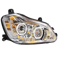 United Pacific - Chrome 10 LED Headlight for 2013-2021 Kenworth T680 (Driver or Passenger Side)