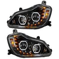 United Pacific - Black 10 LED Headlight For 2013-2021 Kenworth T680 (Driver or Passenger Side)