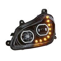 United Pacific - Black 10 LED Headlight For 2013-2021 Kenworth T680 (Driver or Passenger Side)