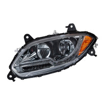 United Pacific - Chrome LED Headlight For 2018-2024 International LT (Driver or Passenger Side)