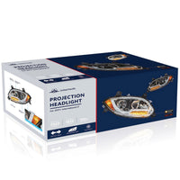 United Pacific - Chrome LED Headlight For 2018-2024 International LT (Driver or Passenger Side)