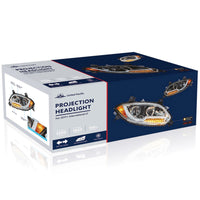 United Pacific - Black LED Headlight For 2018-2024 International LT Truck (Driver or Passenger Side)