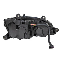 Chrome LED Headlight With LED Turn Signal & LED Position Light Bar For 2008-2017 Kenworth T660 (Driver or Passenger Side)