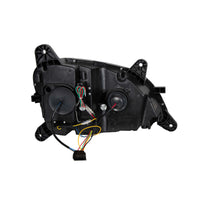 "Blackout" Projection Headlight With LED Sequential Turn & DRL For 2012-2021 Peterbilt 579 (Driver or Passenger Side)