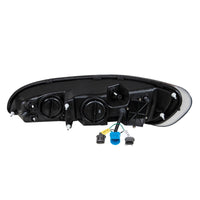 Chrome Projection Headlight w/ LED Turn & Position Light for 2005-2015 Peterbilt 386 (Driver or Passenger Side)