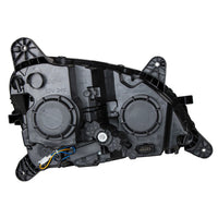 Chrome Projection Headlight With LED Position Light & Signal For 2012-2021 Peterbilt 579 (Driver or Passenger Side)