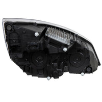 Chrome or Black LED Projection Headlight w LED Position Light For 2018-2024 Freightliner Cascadia (Driver or Passenger Side)