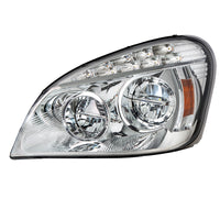 United Pacific - Chrome LED Headlight For 2008-2017 Freightliner Cascadia (Driver or Passenger Side)