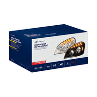 United Pacific - Black LED Headlight For 2008-2017 Freightliner Cascadia (Driver or Passenger Side)