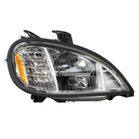 United Pacific - Chrome LED Headlight For 2001-2020 Freightliner Columbia (Driver or Passenger Side)
