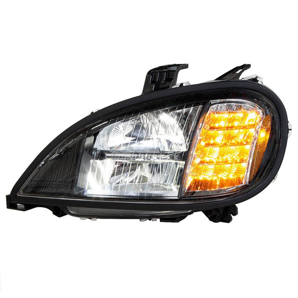 United Pacific - Blackout LED Headlight For 2001-2020 Freightliner Columbia (Driver or Passenger Side)