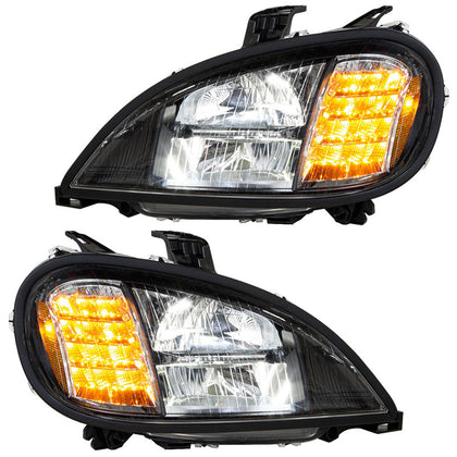 United Pacific - Blackout LED Headlight For 2001-2020 Freightliner Columbia (Driver or Passenger Side)