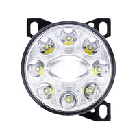 9 LED Projector Fog Light With LED Position Lights For Peterbilt 579/587 & Kenworth T660 (Chrome or Black)