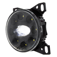 9 LED Projector Fog Light With LED Position Lights For Peterbilt 579/587 & Kenworth T660 (Chrome or Black)