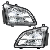 Chrome LED Driving & Fog Light For 2018-2024 Volvo VNL - Competition Series (Driver or Passenger Side)