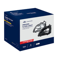 Chrome LED Driving & Fog Light For 2018-2024 Volvo VNL - Competition Series (Driver or Passenger Side)