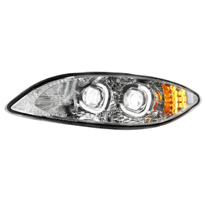 Chrome LED Headlight for 2006-2017 International Prostar (Driver or Passenger Side)