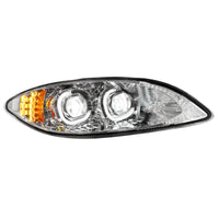 Chrome LED Headlight for 2006-2017 International Prostar (Driver or Passenger Side)