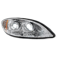 Chrome LED Headlight for 2006-2017 International Prostar (Driver or Passenger Side)