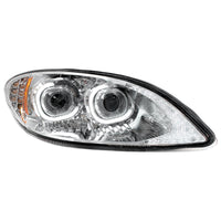 Chrome LED Headlight for 2006-2017 International Prostar (Driver or Passenger Side)