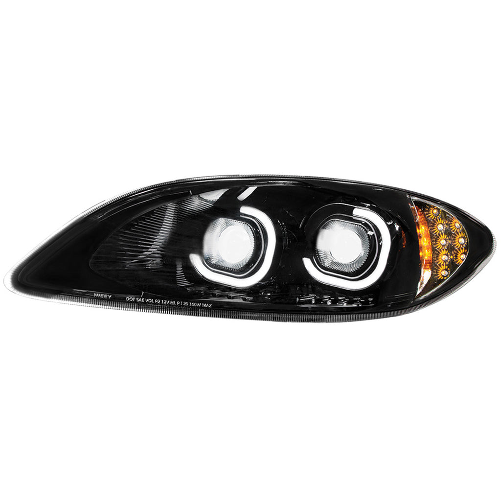 Blackout LED Headlight For 2006-2017 International Prostar (Driver or Passenger Side)