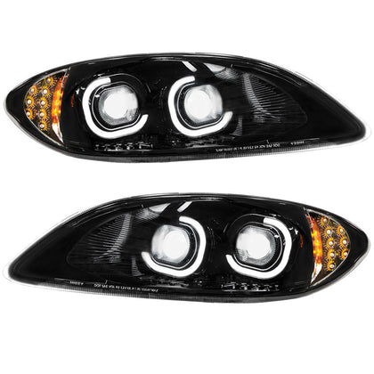 Blackout LED Headlight For 2006-2017 International Prostar (Driver or Passenger Side)