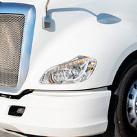 High Power 45 LED Chrome Headlight With Sequential Turn Signal For 2013-2021 Kenworth T680