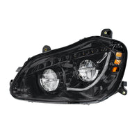 High Power 45 LED Chrome Headlight With Sequential Turn Signal For 2013-2021 Kenworth T680