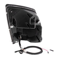 Black LED Headlight With Dual Color LED Light Bars For 2003-2017 Volvo VN/VNL (Driver or Passenger Side)