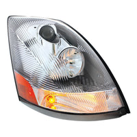 Chrome Headlight For 2003-2017 Volvo VN - Competition Series (Driver or Passenger Side)