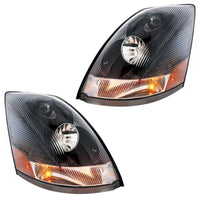 Blackout Headlight For 2003-2017 Volvo VN - Competition Series (Driver or Passenger Side)