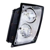 2 High Power LED Chrome Driving Light & Fog Light For 2003-2017 Volvo VNL (Driver or Passenger Side)