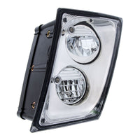 2 High Power LED Chrome Driving Light & Fog Light For 2003-2017 Volvo VNL (Driver or Passenger Side)