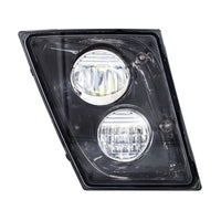 2 High Power LED Black Driving Light & Fog Light For 2003-2017 Volvo VNL (Driver or Passenger Side)