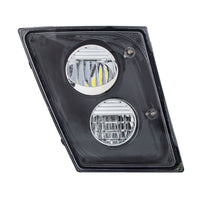 2 High Power LED Black Driving Light & Fog Light For 2003-2017 Volvo VNL (Driver or Passenger Side)