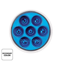 7 LED 2" Round Double Fury Clearance/Marker Light (Various Color Options)