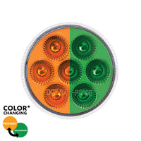 7 LED 2" Round Double Fury Clearance/Marker Light (Various Color Options)