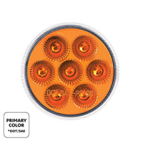 7 LED 2" Round Double Fury Clearance/Marker Light (Various Color Options)