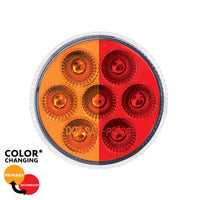 7 LED 2" Round Double Fury Clearance/Marker Light (Various Color Options)
