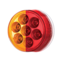 7 LED 2" Round Double Fury Clearance/Marker Light (Various Color Options)