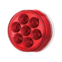 7 LED 2" Round Double Fury Clearance/Marker Light (Various Color Options)