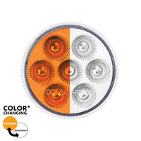 7 LED 2" Round Double Fury Clearance/Marker Light (Various Color Options)