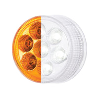 7 LED 2" Round Double Fury Clearance/Marker Light (Various Color Options)