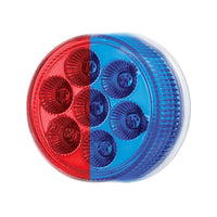 7 LED 2" Round Double Fury Clearance/Marker Light (Various Color Options)