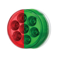 7 LED 2" Round Double Fury Clearance/Marker Light (Various Color Options)