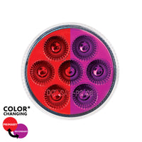 7 LED 2" Round Double Fury Clearance/Marker Light (Various Color Options)